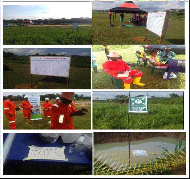 Environmental monitoring and sample collection on a remediation site