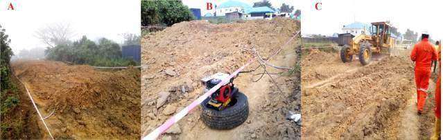 Excavation of impacted material